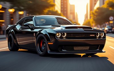 Dodge demon srt challenger : performance et design au rendez-vous