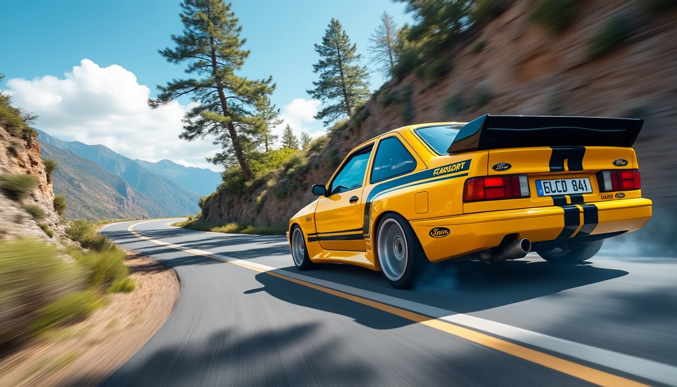 découvrez l'histoire fascinante et les performances impressionnantes de la rs cosworth escort, une icÎne légendaire du sport automobile.