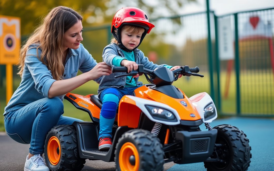 Bien choisir et sécuriser un quad electrique enfant