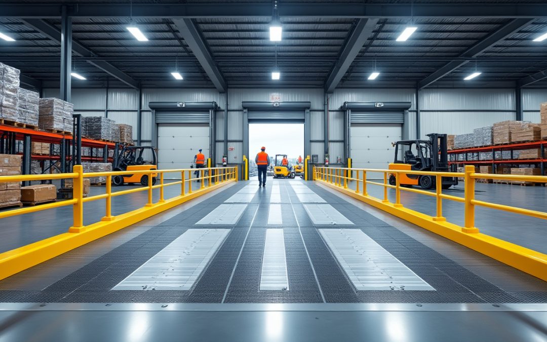 Solutions et aménagement pour depozit cu rampă auto