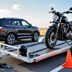 découvrez nos conseils pratiques pour transporter votre moto en toute sécurité avec une remorque moto, du chargement à la fixation, pour un trajet sans souci.