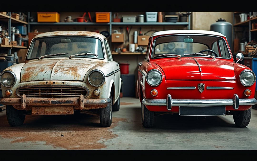 Histoire et restauration de la célèbre simca 1000