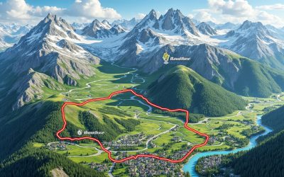 Parcours et étapes du critérium du dauphiné 2025