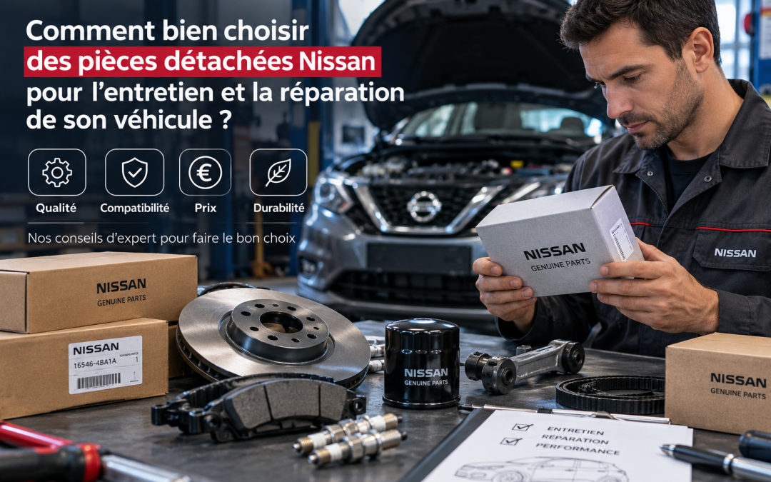 Comment bien choisir des pièces détachées Nissan pour l’entretien et la réparation de son véhicule ?